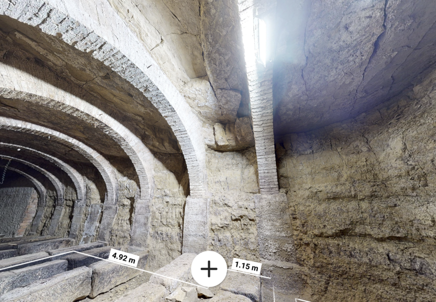 Reconstrucción arquitectónica en bodega histórica