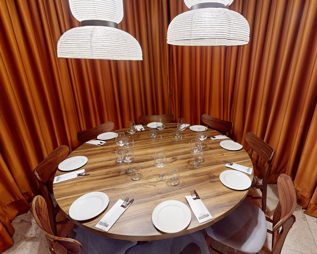 Restaurante Casa Mima a través de un gemelo digital.